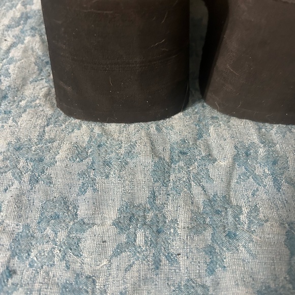 Soda Vintage 00’s Black Foam and Bamboo Platform Sandals size 7 - Picture 7 of 9